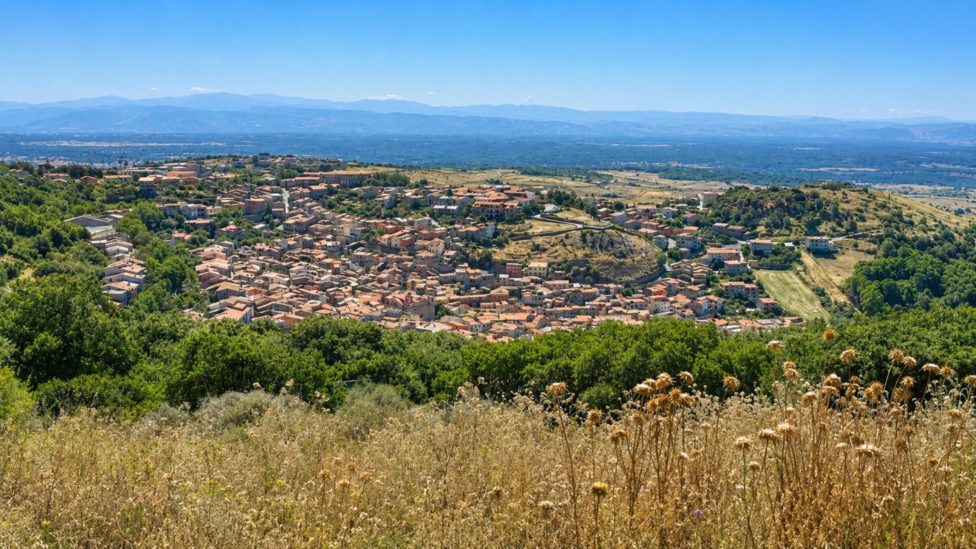 The Templars Guesthouse — paesaggio (La vallata del Montiferru)